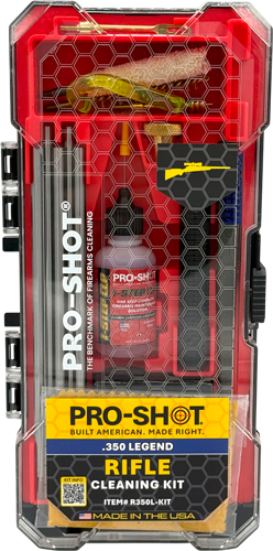 Pro-Shot R350L-KIT .350 Legend Rifle Cleaning Kit with Case & Accessories - View 2