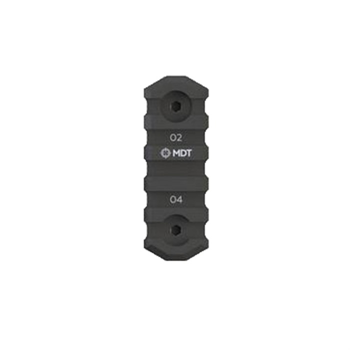 MDT 103150-BLK M-Lok Picatinny Rail 2.5" Black Anodized 6061-T6 Aluminum - View 2