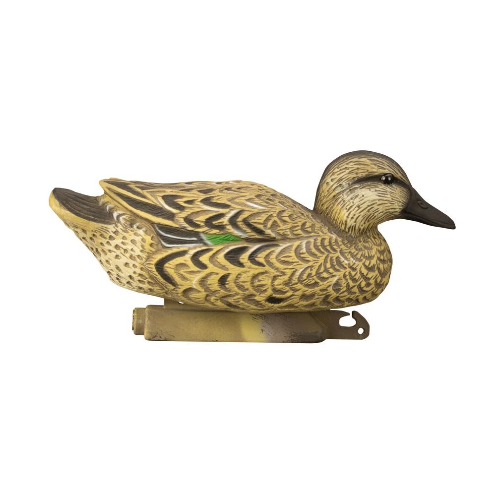 Higdon Outdoors 19943 Green Wing Teal Duck Decoy 6-Pack Foam Filled - View 2