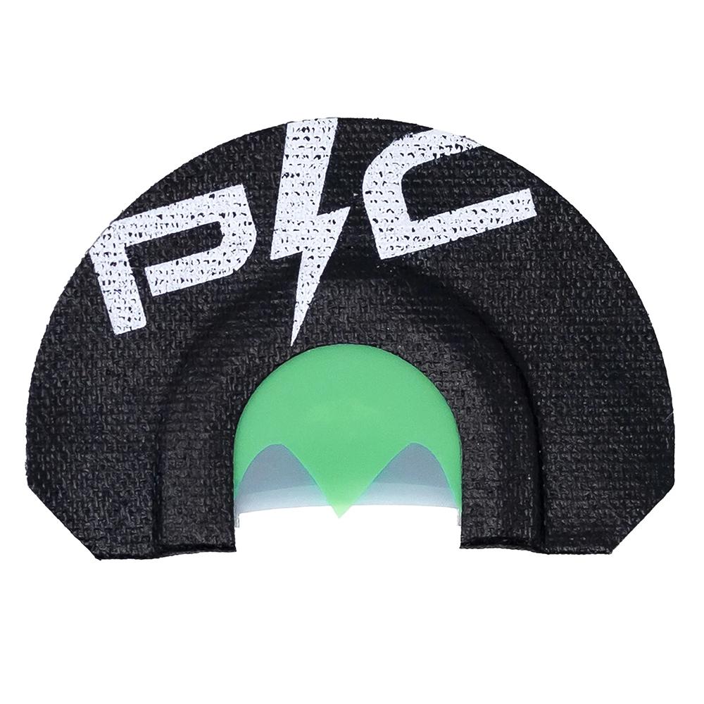 Power Calls 24251 Diaphragm Turkey Call Black/Green Bat Wing Cut - View 2