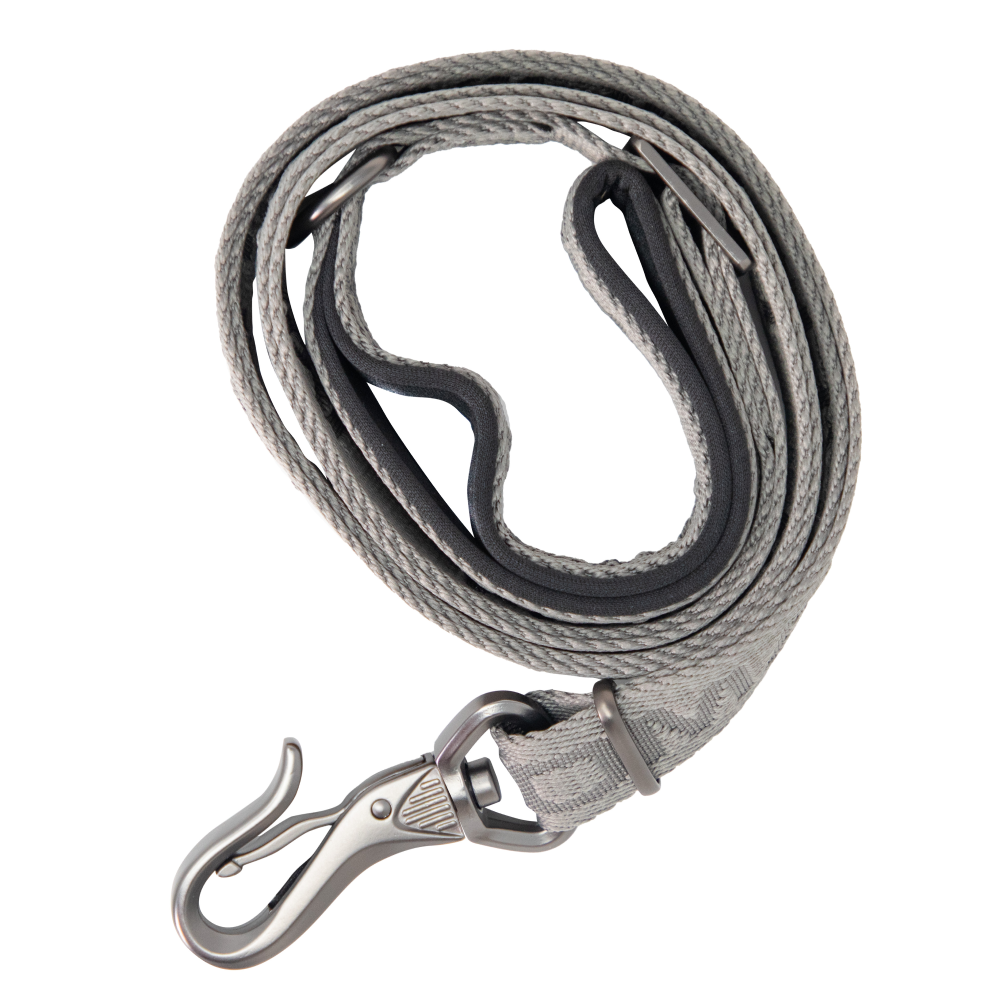 MoMarsh Adjustable Dog Leash 47-72 Gun Metal Grey - View 2