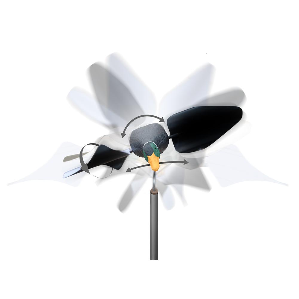 Higdon Flasher Flyer Breeze Motion Duck Decoy - View 2