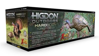 Higdon Outdoors 63122 Hard Body Feeder Hen Turkey Decoy Multi-Color - View 2