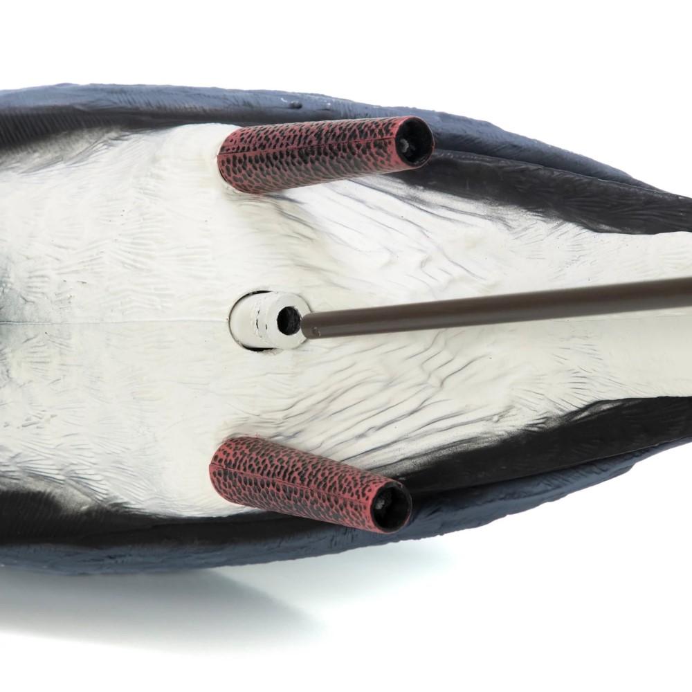 Heron Decoy 26" Tall, 2lbs - Natural Deterrent, Confidence Display - View 2