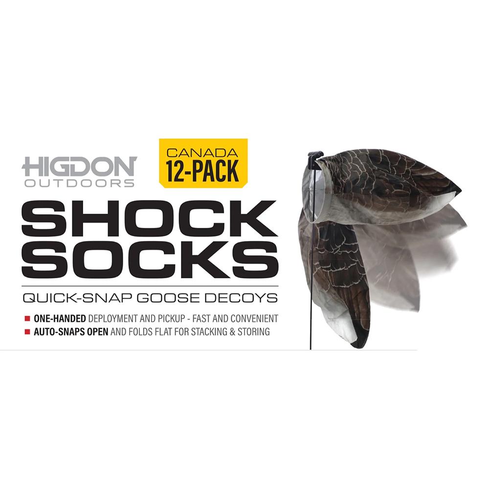 Higdon Canada Shock Socks Goose Decoys 12/ct - View 2