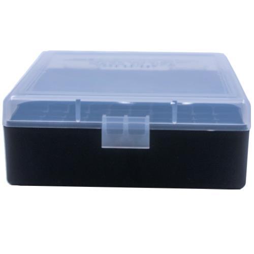 Berry's Ammo Box #003 - .38/.357 cal 100/rd Clear/Black - View 2