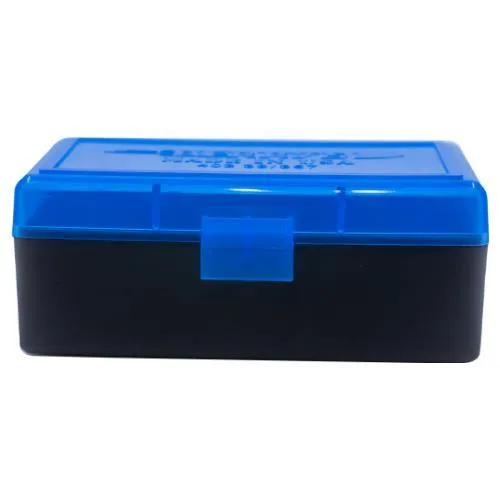 Berry's Ammo Box #403 - .38/.357 cal 50/rd Blue/Black - View 2