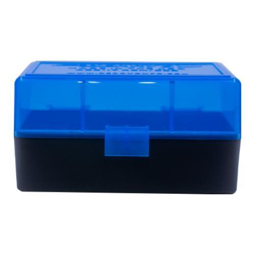 Berry's Ammo Box #405 - .223 Rem./5.56mm 50/rd Blue/Black - View 2