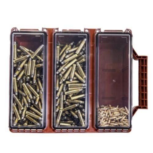 Berry's 49667 Tri-Can Triple Ammo Can Red Plastic with Cam-Lock Latch - View 2