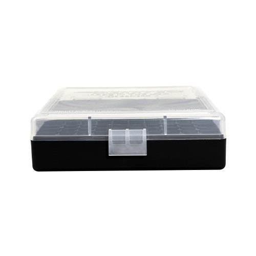 Berry's Mfg #001 Clear Top/ Black Ammo Box - 380 ACP/ 9mm Luger 100/ct - View 2