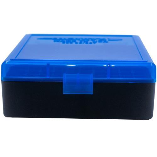 Berry's Ammo Box #003 - .38/.357 cal 100/rd Blue/Black - View 2