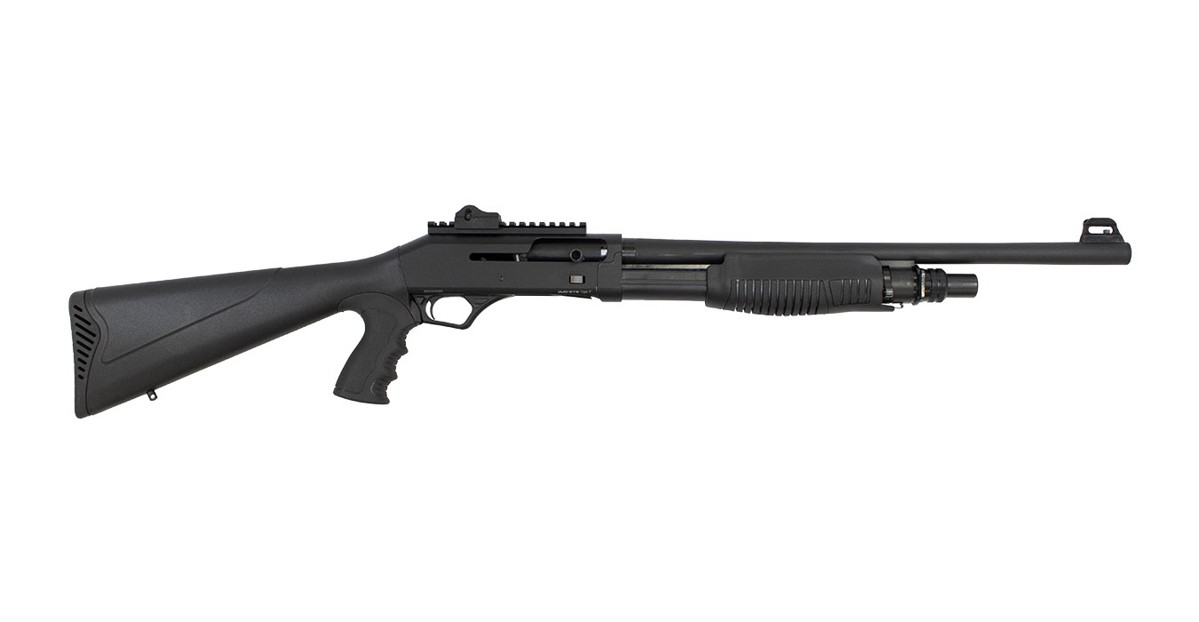 SDS Imports DSF12 12 Gauge 19.75 in Black Pump/Semi-Auto 5+1 Capacity - View 2