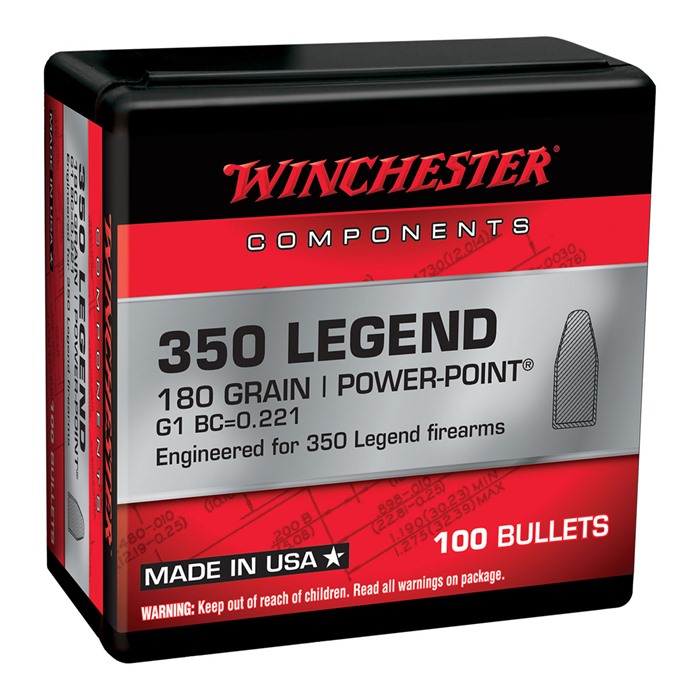 Winchester Ammo WB350M145X Centerfire Rifle Reloading 350 Legend 145 gr Metal Case - View 2