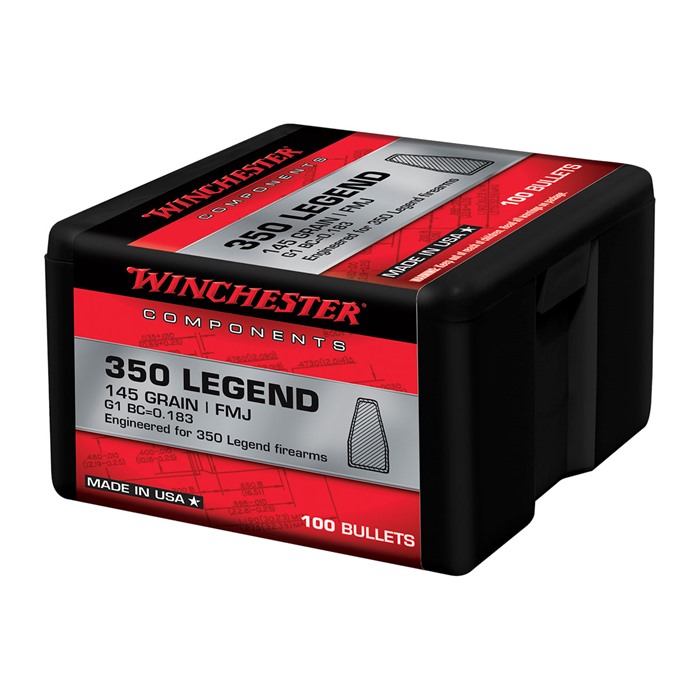 Winchester Centerfire Rifle Reloading 350 Legend 180 gr Power-Point Bullets - View 2