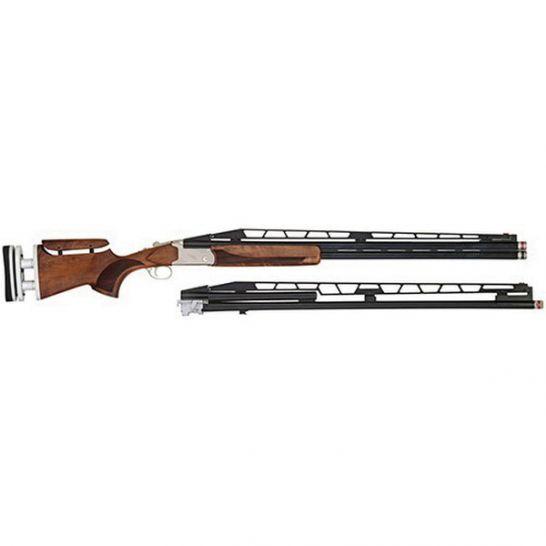 TriStar 35418 TT-15 Combo Trap Shotgun, 12 Gauge, 32" & 34" Adjustable Rib Barrels, Silver Receiver, Walnut Stock, Right Hand Orientation, 5 Extended MobilChoke - View 2
