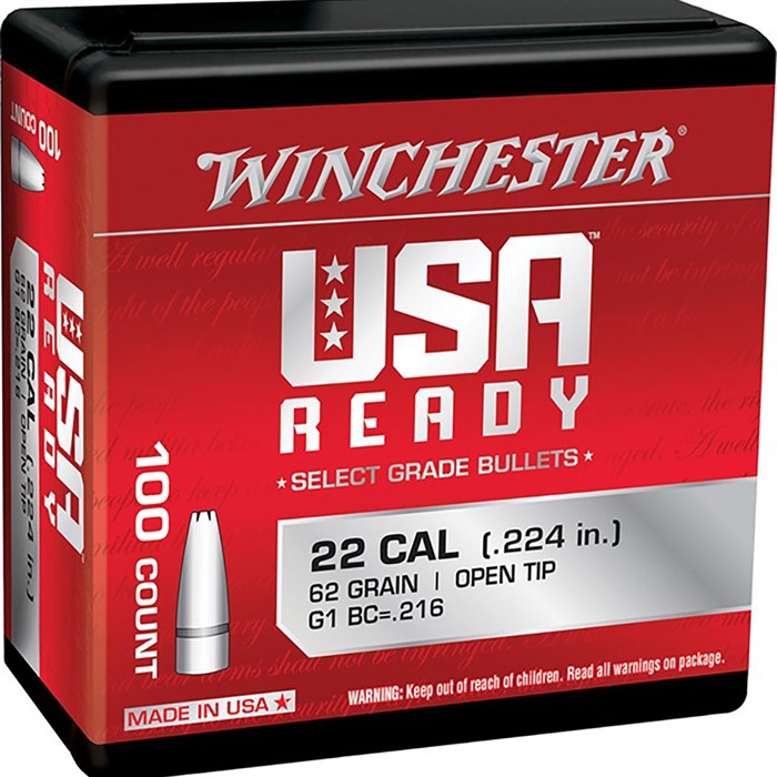 Winchester WBR22462 Centerfire Rifle 224 Valkyrie 62 gr Open Tip 100 - View 2