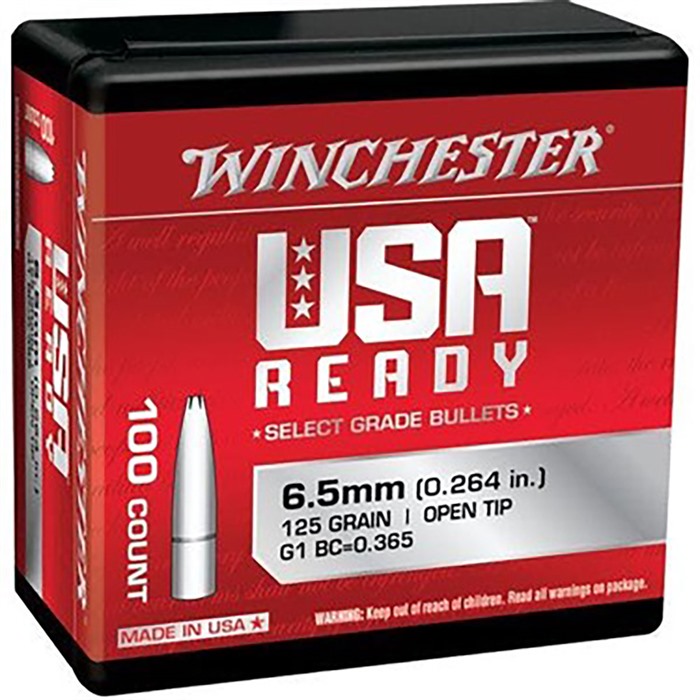 Winchester WBR65125 Centerfire Rifle 6.5 Creedmoor 125 gr Open Tip - View 2