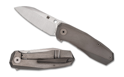 Spyderco C158TIP3 Techno 3 Titanium Knife CTS-XHP Blade - View 2