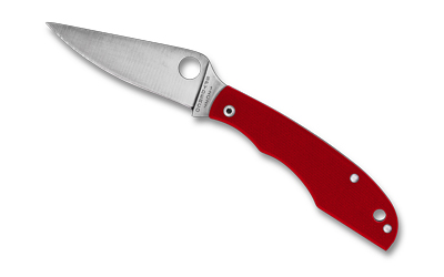 Spyderco C138GRDP Grasshopper Red G-10 Folding Knife - View 2