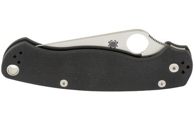 Spyderco C81GP2 Paramilitary 2 Knife, S30V Blade, G-10 Handle, Black - View 4