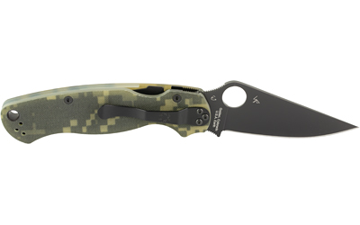 Spyderco C81GPCMOBK2 Para Military 2 Camo G10 Blade Knife CPM S30V - View 3
