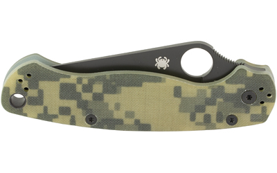 Spyderco C81GPCMOBK2 Para Military 2 Camo G10 Blade Knife CPM S30V - View 4