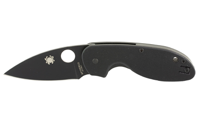 Spyderco C216GPBBK Efficient Black G-10 Blade Knife - View 2