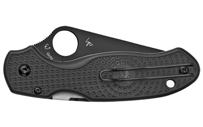 Spyderco C223PBBK Para 3 Lightweight 3" Black Plain Edge CTS-BD1N Blade - View 3
