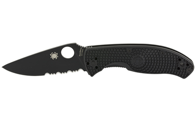 Spyderco C122PSBBK Tenacious Black FRN Blade Pocket Knife - View 2