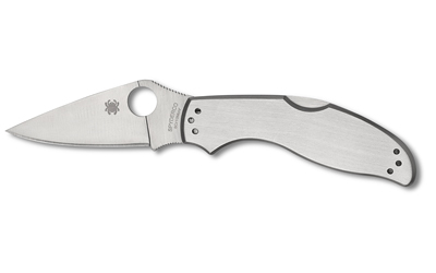 Spyderco C261P UpTern 2.84" Stainless Scales SL/PL Knife - View 2