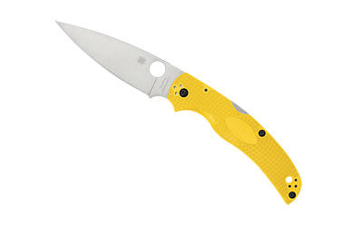 Spyderco C244PYL Native Chief Salt Yellow Lightweight CPM MagnaCut Knife - View 2