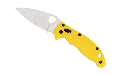 Spyderco C101PYL2 Manix 2 Salt Yellow Lightweight CPM MagnaCut Knife - View 2