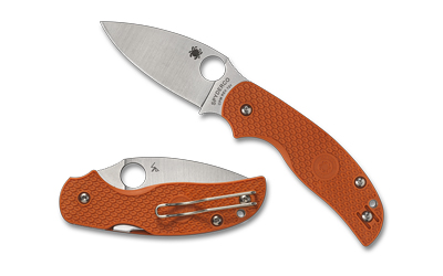 Spyderco C123BORP Sage 5 Lightweight Orange CPM REX 121 Steel Knife - View 2