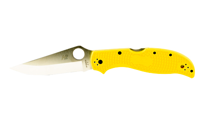 Spyderco C258PYL Stretch 2 XL Salt Yellow Lightweight Knife - View 2