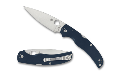 Spyderco C244GPCBL Native Chief Cobalt Blue G-10 CPM SPY27 Knife - View 2