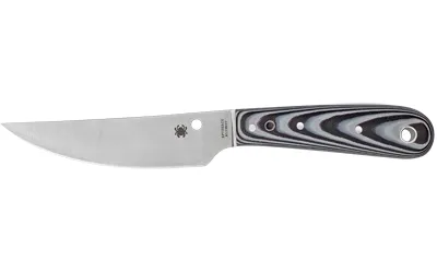 Spyderco FB46GP Bow River 4.4" SL/PL Skinner Blade Black/Gray G10 Scales - View 2