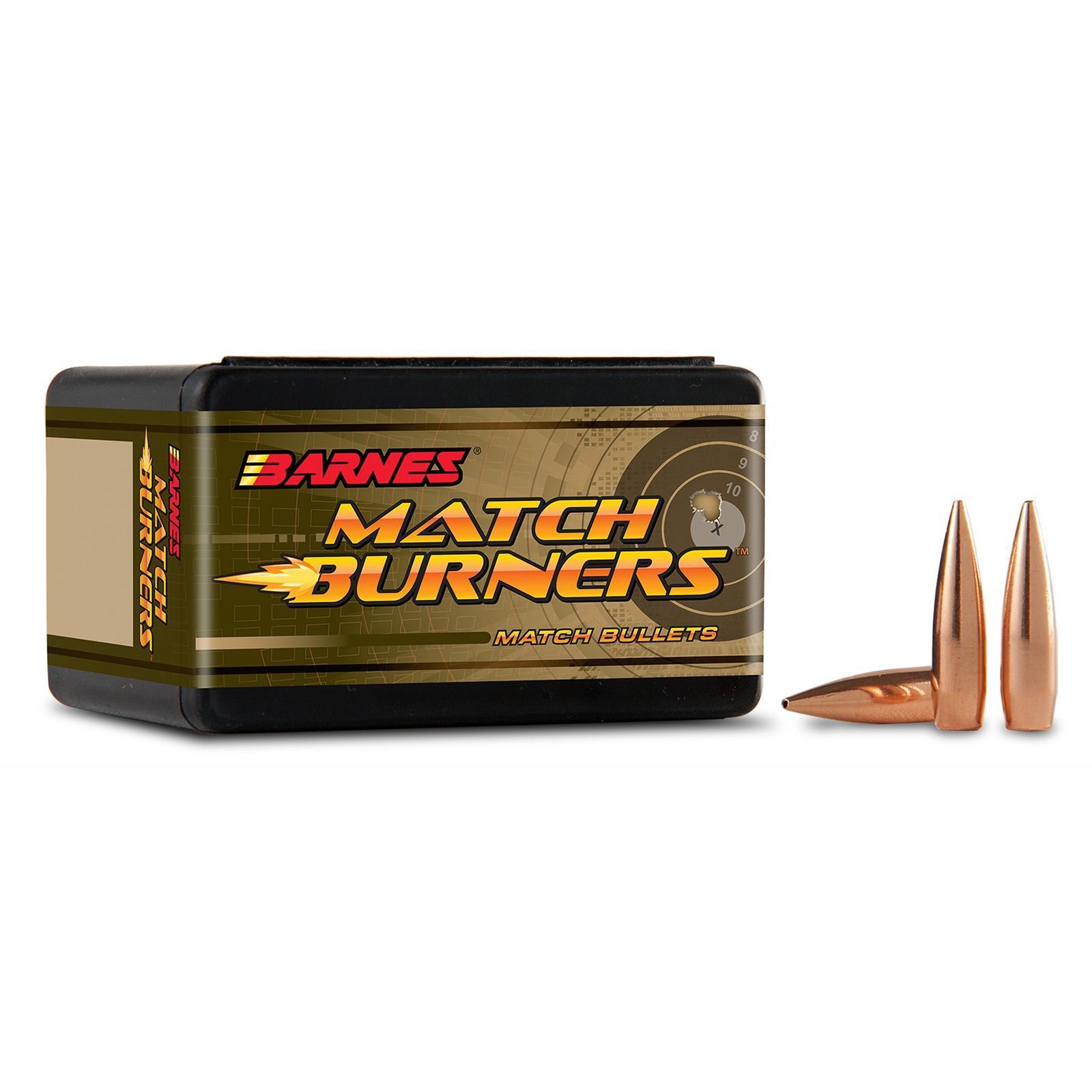 Barnes Match Burner 22 Caliber .224 85gr BT Rifle Bullet - 100/box, High-Speed Competition Grade - View 2