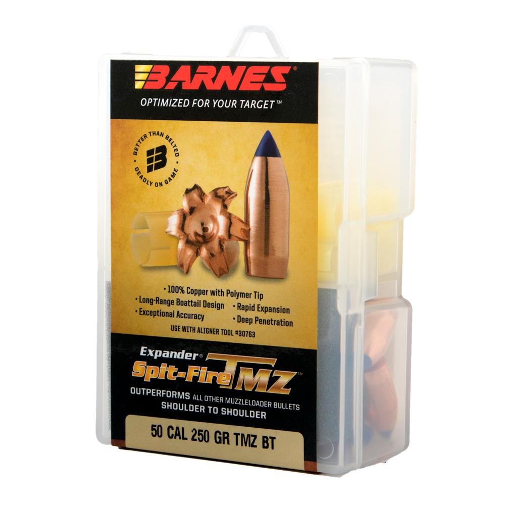 Barnes 30598 Spit-Fire TMZ 50 Cal 250gr Muzzleloader Bullets 24/Box - View 2