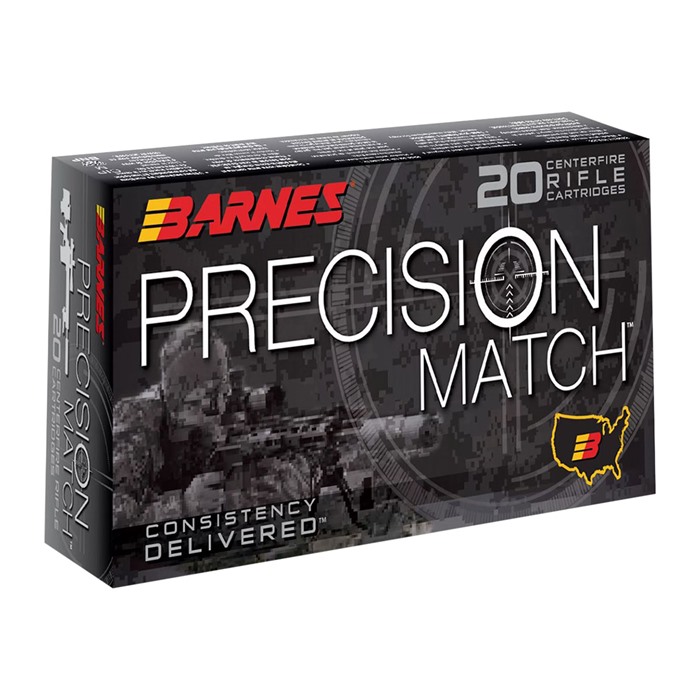 Barnes 30814 Precision Match 6mm Creedmoor 112gr OTM-BT 20 Rounds - View 2