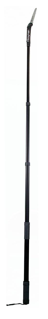 Lightweight Hooyman 655227 Extendable Tree Saw, 10' High Carbon SK5 Steel MegaBite Blade, I-Beam Aluminum, Black - View 2