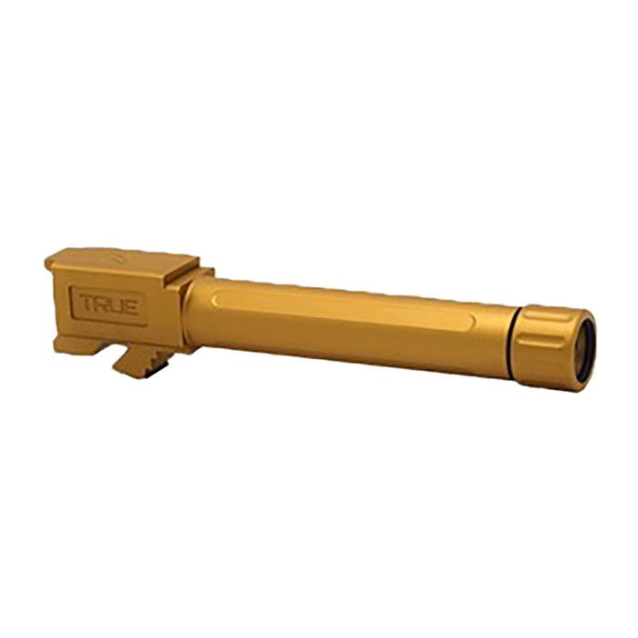 True Precision TP-G19B-XTG Threaded Barrel Gold TiN for Glock 19 - View 2