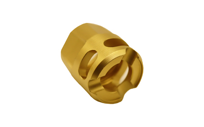 True Precision TPYMICROG Gold 9mm/.380 Micro Compensator 1/2"x28 Threads - View 2