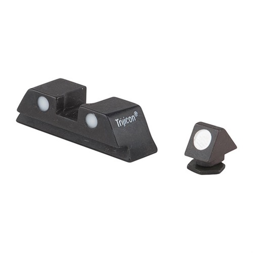 Trijicon Bright & Tough GL05 Steel Sight Set, 3-Dot, Glock 17MOS, 19MOS, 34MOS, 17-39 Models, No Tritium - View 2