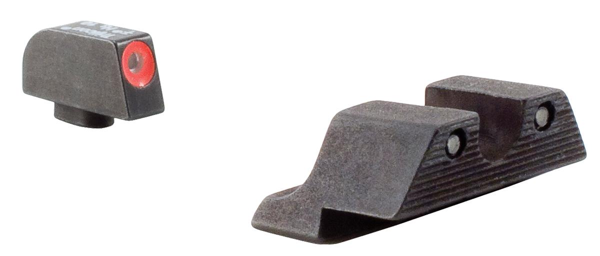 Trijicon GL101O HD Night Sights, Orange Front, Green Tritium, Tactical Shooter Design, 12-Year Warranty - View 2