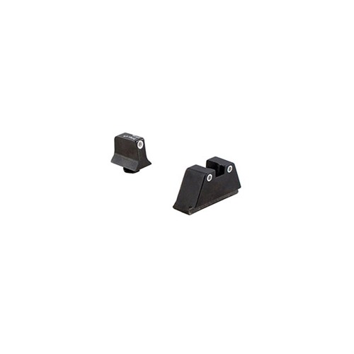 Trijicon GL201C600649 Glock Night Sight Set - Black, Suppressor Height, Green Tritium, White Outline, Shock-Resistant, 12-Year Warranty - View 2