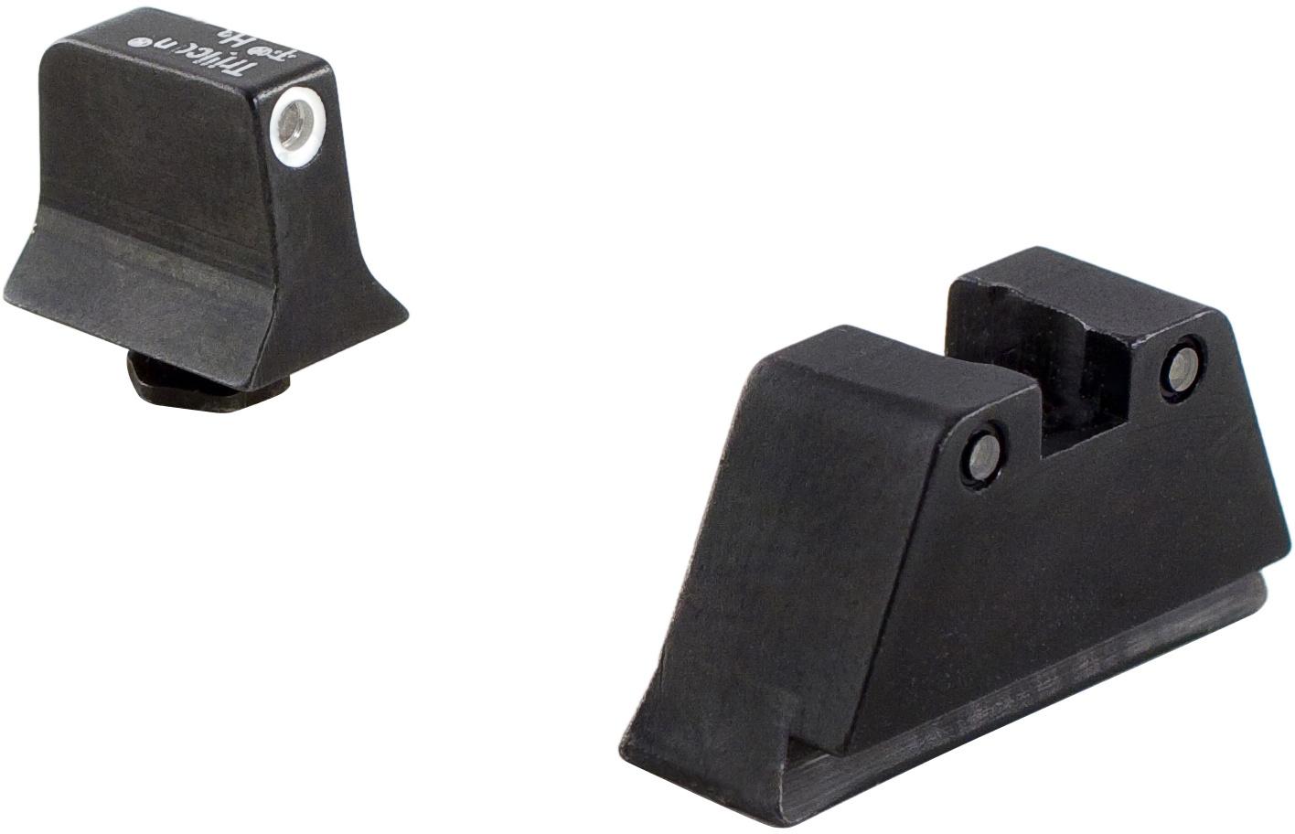 Trijicon 600658 Night Sight Set White Front Black Rear for Glock 22/27 - View 2