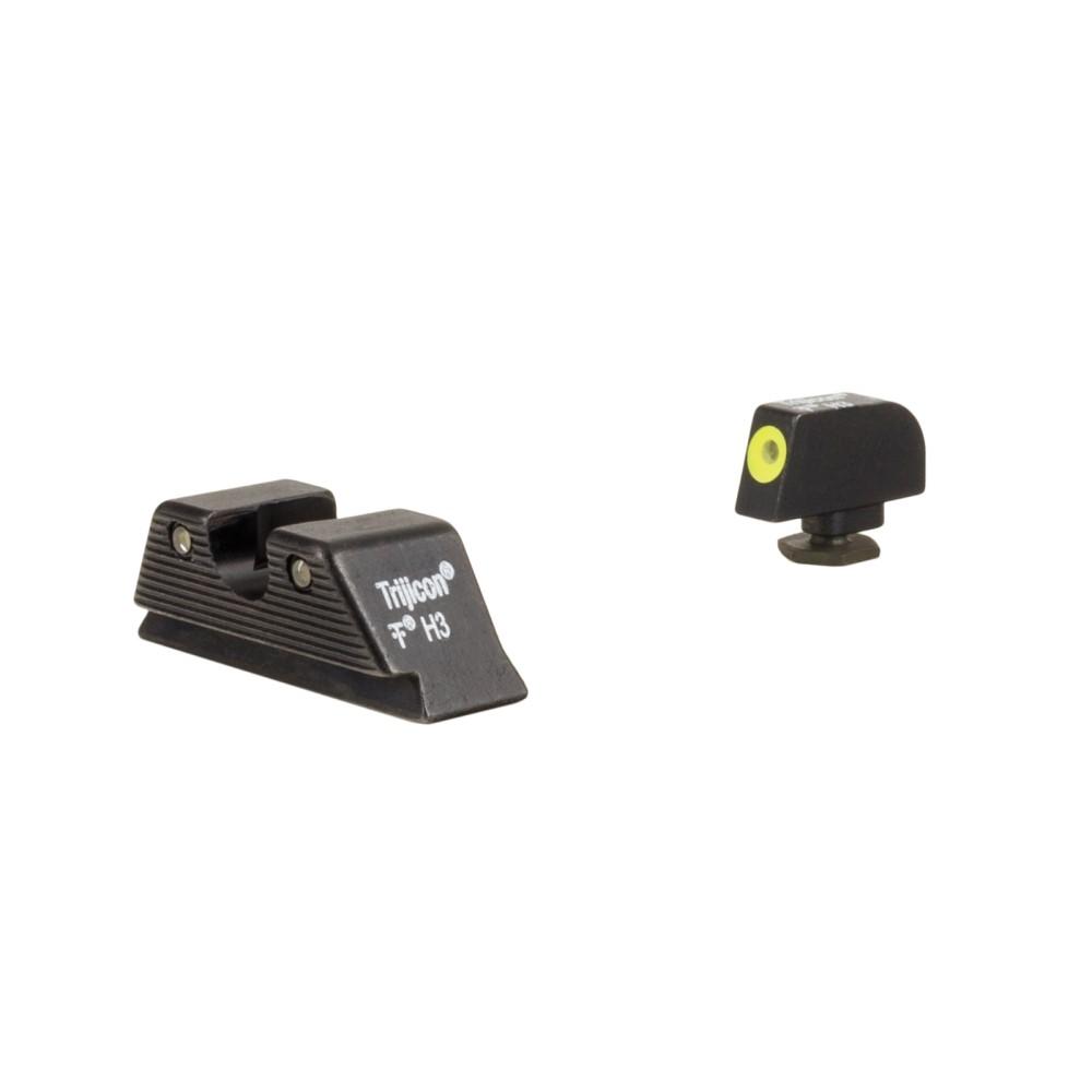 Trijicon GLK 17 HD XR Night Sights for Glock Standard Frames MOS - View 2