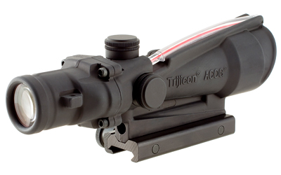 Trijicon 100154 ACOG Black Hardcoat Anodized 3.5x35mm Illuminated Red H... - View 4