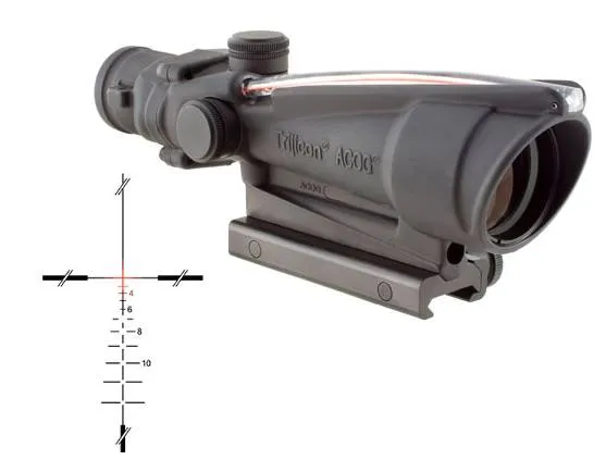 Trijicon ACOG TA11J-308 3.5x35 Scope .308 Win Red Crosshair Matte Black - View 2