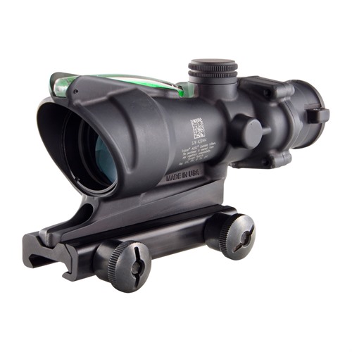 Trijicon ACOG 4x32mm Green Illuminated Horseshoe Dot Scope, 5.56/.223 BDC, Low Light Use, No Batteries - View 2